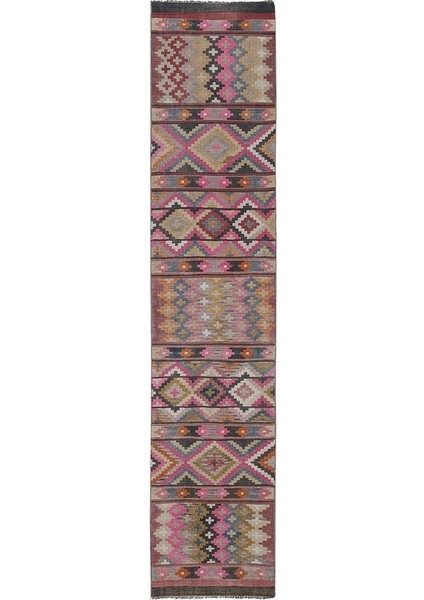 El Dokuma Kilim Yolluk 76 x 372 cm