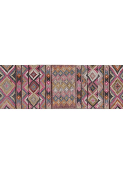 El Dokuma Kilim Yolluk 76 x 372 cm