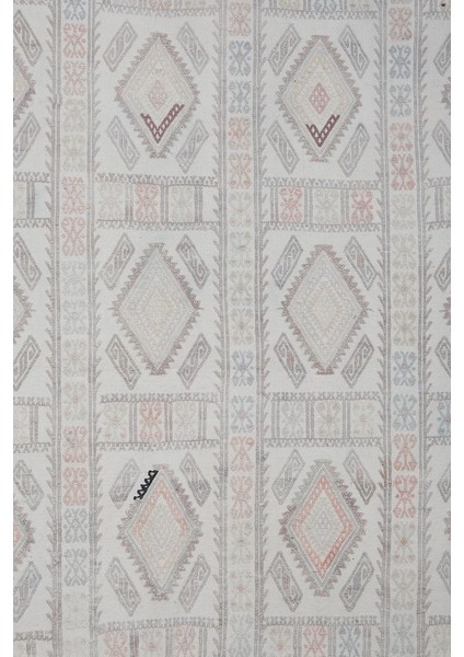 El Dokuma Karapınar Yöresi Geometrik Desenli kilim 156 x 216 cm