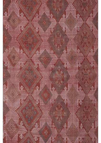 El Dokuma Karapınar Yöresi Geometrik Desenli kilim 153 x 207 cm