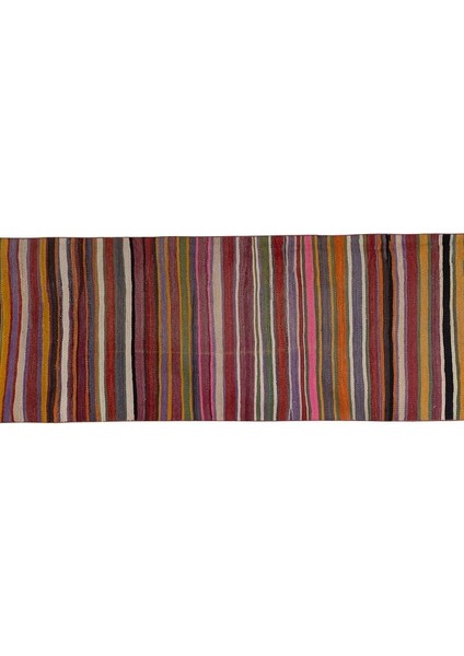 El Dokuma Kilim Yolluk 77 x 348 cm