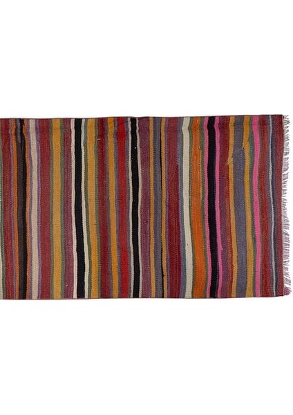 El Dokuma Kilim Yolluk 77 x 348 cm