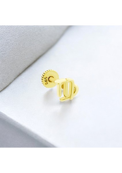 Altın Başak Burcu Helix Piercing