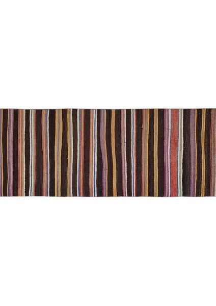 Çizgili El Dokuma Kilim Yolluk 72 x 328 cm