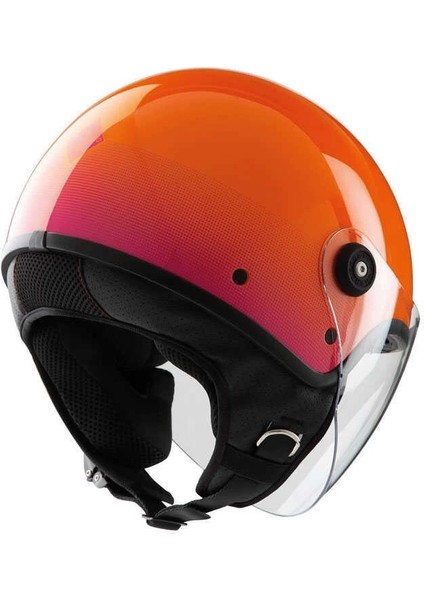 Kask Tucano Urbano El Jettın Yarım Gradıent Turuncu modelleri