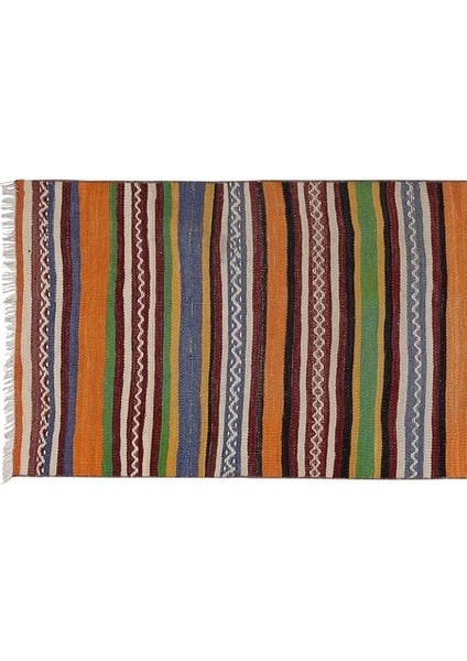 Etnik Bulvar El Dokuma Kilim Yolluk 68 x 330 cm