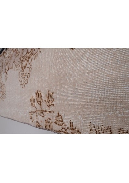 El Dokuma Çiçek Desenli Uzun Yolluk Halı 61 x 290 cm
