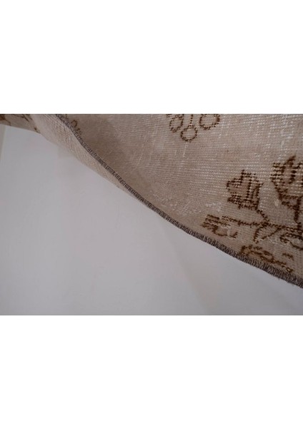 El Dokuma Çiçek Desenli Uzun Yolluk Halı 61 x 290 cm