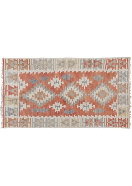 El Dokuma Kayseri Yöresi Geometrik DESENLI KILIM105 x 171CM