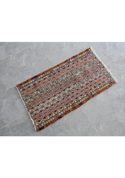 El Dokuma Kilim Yün Yastık