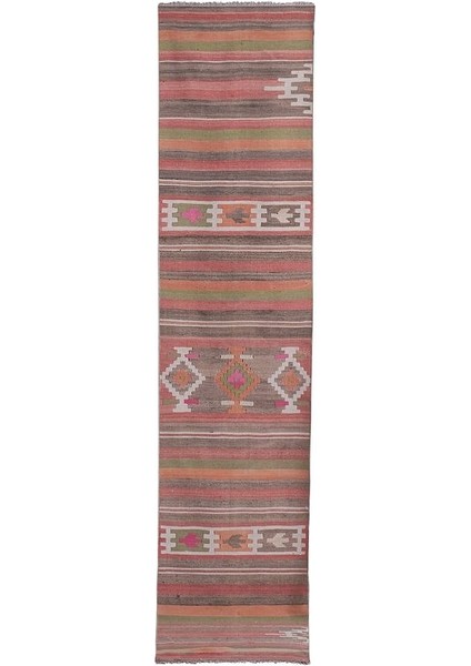 El Dokuma Kilim Yolluk 75 x 353 cm