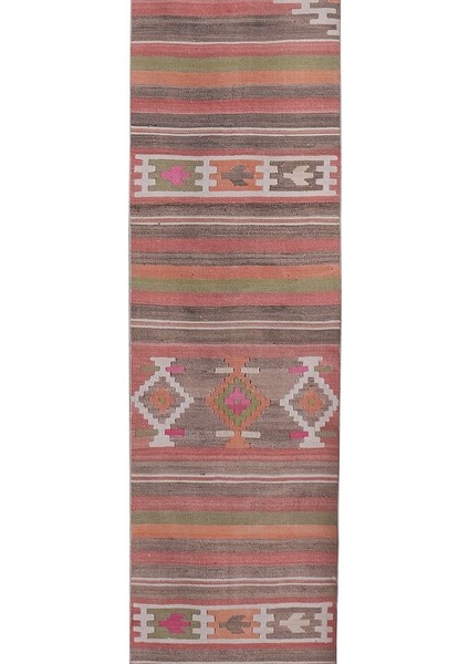 El Dokuma Kilim Yolluk 75 x 353 cm