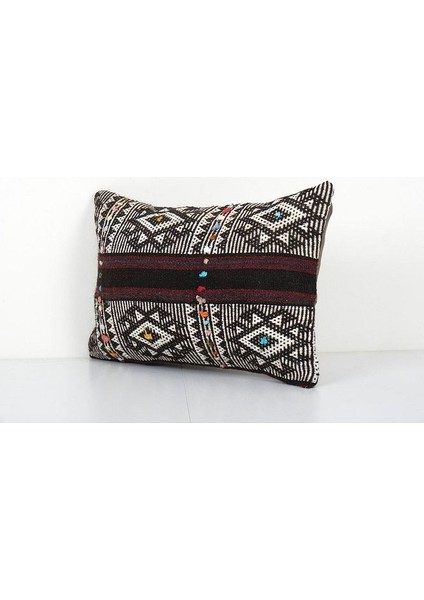 Geometrik Desenli El Dokuma Kilim Kırlent Kılıf (Içliksizdir) modelleri