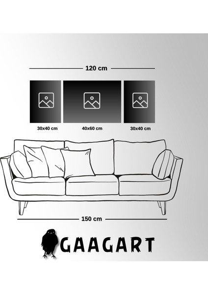 3lü Kanvas Şık Salon Duvar Tablosu Modern Soyut Kahve Gold At modelleri