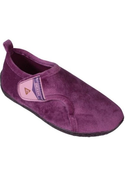 31-35 Mor Gri Ev Içi Cırtlı Panduf