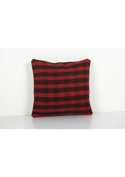 Çizgili Desenli El Dokuma Kilim Kırlent Kılıf (Içliksizdir)