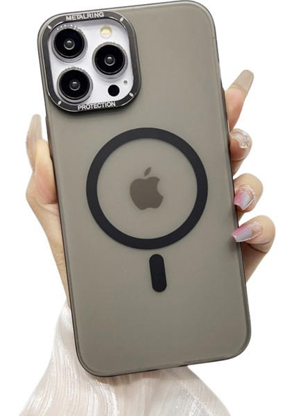 İphone 11 Kamera Çıkıntılı Uyumlu magsafe Destekli Mat Mika leke tutmaz Kılıf Koruycu Kapak