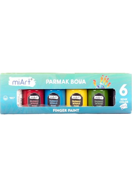 Parmak Boya 30 ml x 6'lı Set