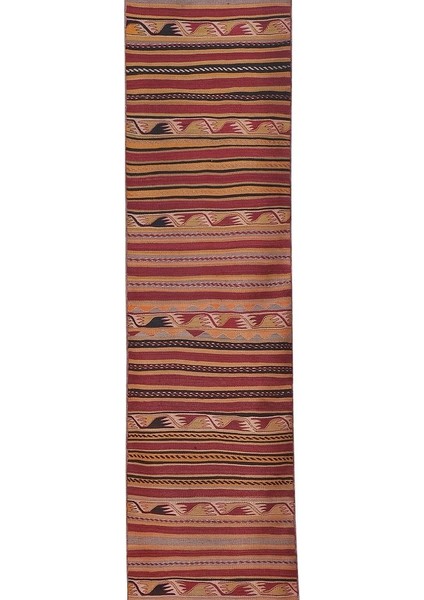 El Dokuma Kilim Yolluk 66 x 382 cm