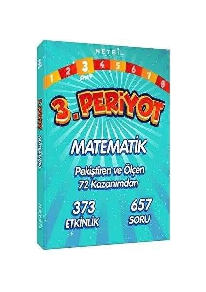 Netbil Yayıncılık 3. Sınıf Periyot Matematik - Periyot Fen Bilimleri - Periyot Hayat Bilgisi - 2. Sınıf Periyot Türkçe 4'lü Set