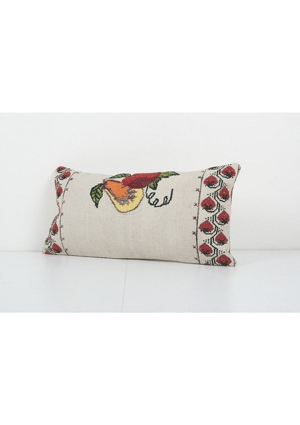 Çiçek El Dokuma Kilim Kırlent Kılıf (Içliksizdir) modelleri
