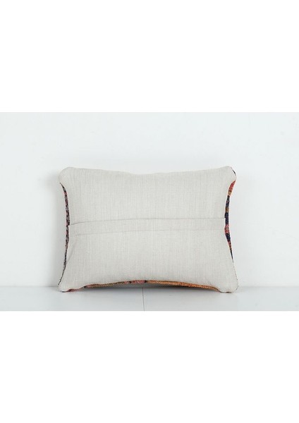 Kırmızı Renkli Geometrik El Dokuma Kilim Kırlent Kılıf 27 x 36 cm fırsatları