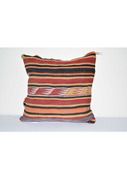 El Dokuma Anadolu Kilim Minder (Içliksizdir)