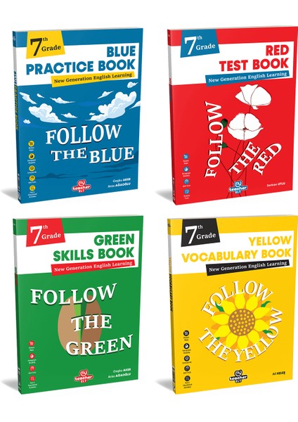 Arı My Teacher Elt 7.sınıf Practice Book+Test Book+Vocabulary Book+Skills Book Seti