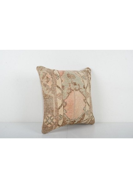 Kahverengi Renkli Geometrik El Dokuma Kilim Kırlent Kılıf (Içliksizdir) 45 x 45 cm fiyatları