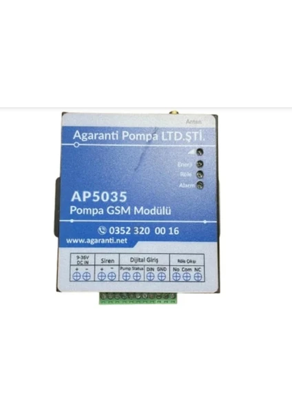 AP5035 Gsm Modül Cep Telefonu Ile Uzaktan Bariyer / Kapı / Motor Açma