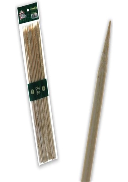 Çöp Şiş 40 cm 20 Li