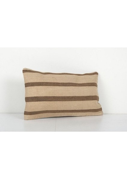 Çizgili Desenli El Dokuma Kilim Kırlent Kılıf (Içliksizdir) modelleri