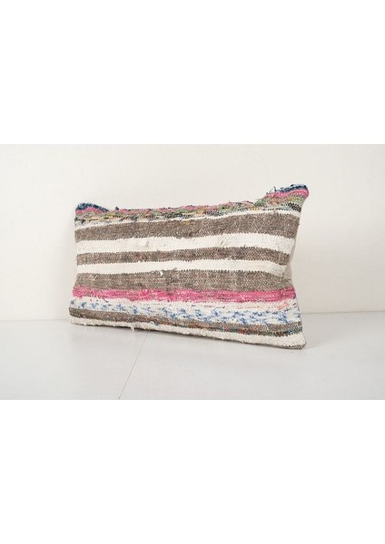 Çizgili Desenli El Dokuma Kilim Kırlent Kılıf (Içliksizdir) modelleri