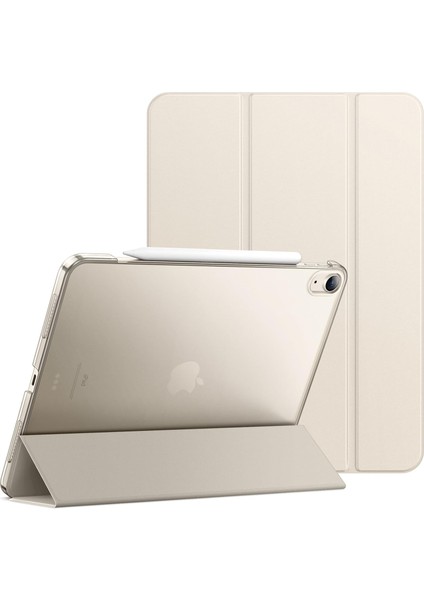 Apple iPad Air 13INÇ M2 Uyumlu Kılıf Pu Deri Smart Kalem Bölmeli Standlı Case A2898 A2899 A2908