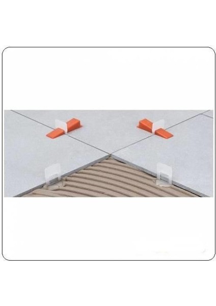 Seramik Tesviye Sistemi Kama (100) + Klips 1mm (200) indirimleri