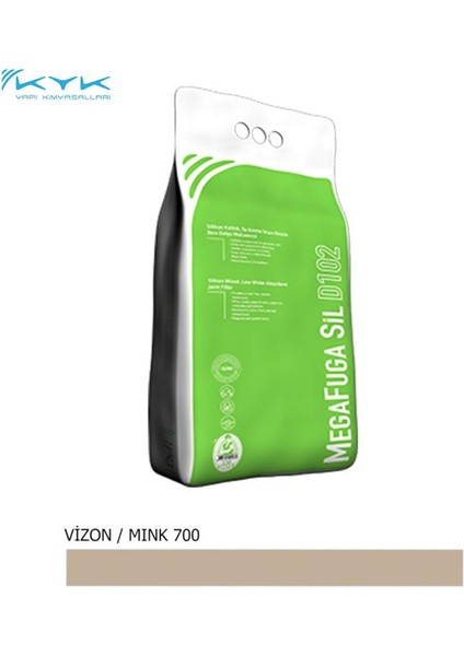 Silikonlu Seramik Derz Dolgusu , Vizon Renk 5kg