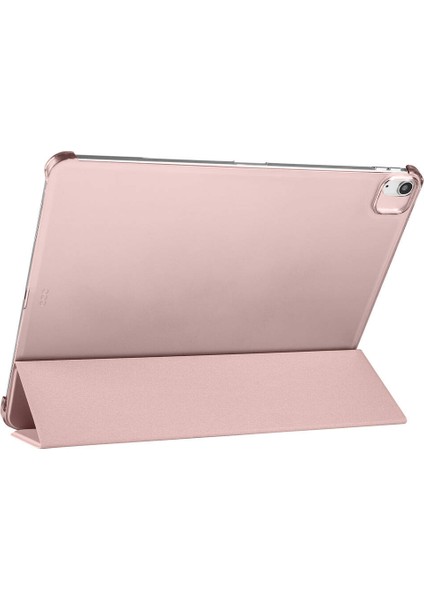 Apple iPad Air 13INÇ M2 Uyumlu Kılıf Pu Deri Smart Kalem Bölmeli Standlı Case A2898 A2899 A2903