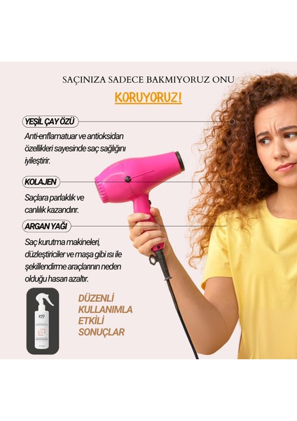 Isıya Karşı Koruyucu Argan-Kolajen Saç Spreyi / Protection Dome Argan-Collagen Sprey fiyatları