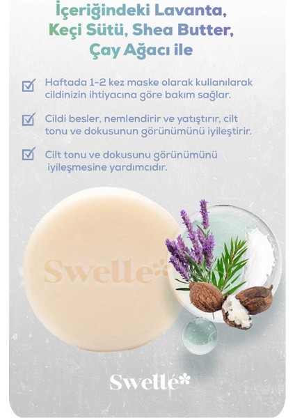 Premium Serii Keçi Sütlü Maske Sabunu, Yüz Güzelliği ve Maske, Siyah Nokta Karşıtı fırsatları