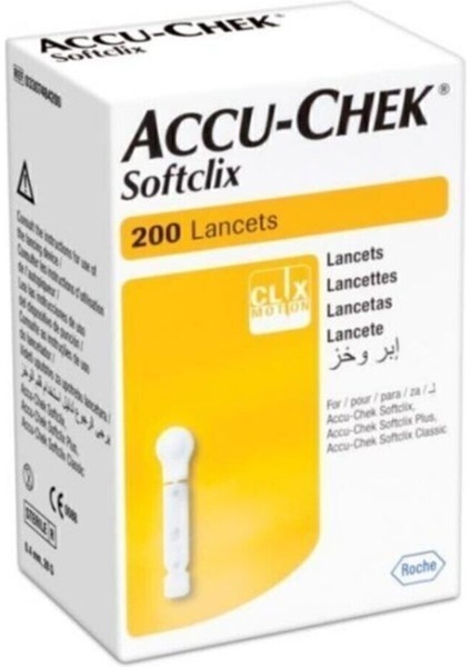 Softclix Lanset 200 Iğne Lancets