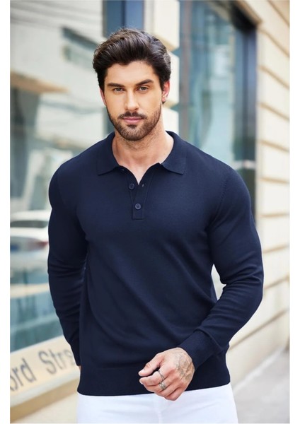 Maicon Polo Yaka Erkek Triko Sweater modelleri