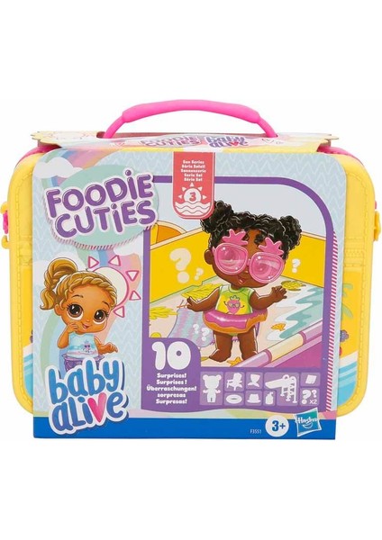 Baby Alive Foodie Cuties Sürpriz Çanta Tatlılar Seri 3 F3551