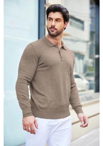 Maicon Polo Yaka Erkek Triko Sweater