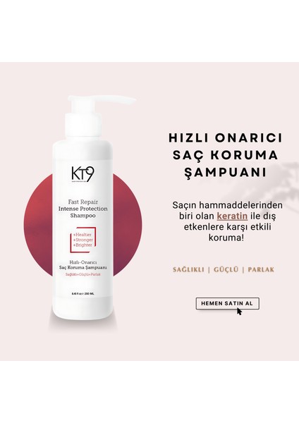 Hızlı Onarıcı Saç Koruma Şampuanı / Fast Repair Intense Protection Shampoo