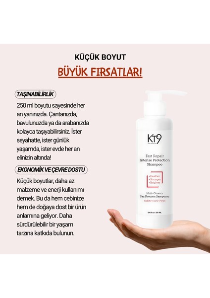Hızlı Onarıcı Saç Koruma Şampuanı / Fast Repair Intense Protection Shampoo fırsatları