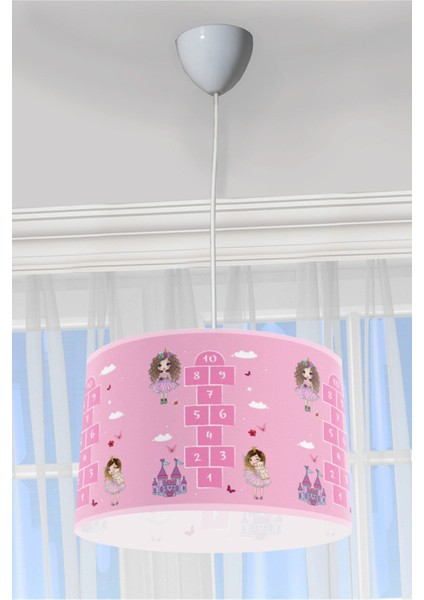 Tekno Trust Eğitici Seksek Çocuk Odası Pvc Sarkıt Avize 30X20 cm
