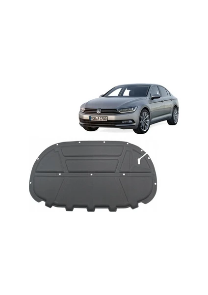 Vw Passat B8 Motor Kaput Izolasyon Keçesi + Klips 2015 Sonrası 3G0863831A