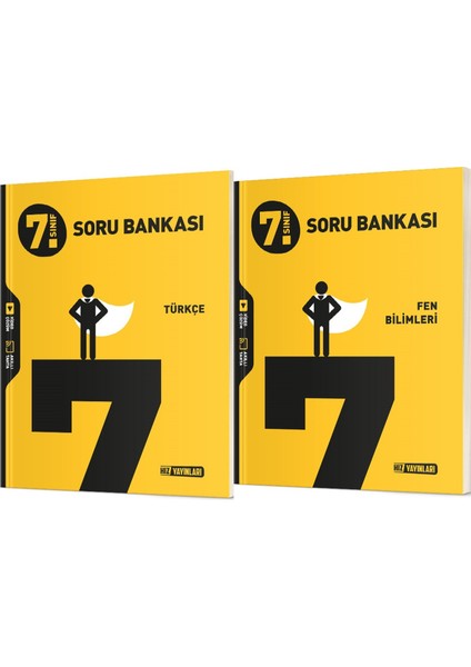 7. Sınıf Türkçe Soru Bankası+Fen Bilimleri Soru Bankası