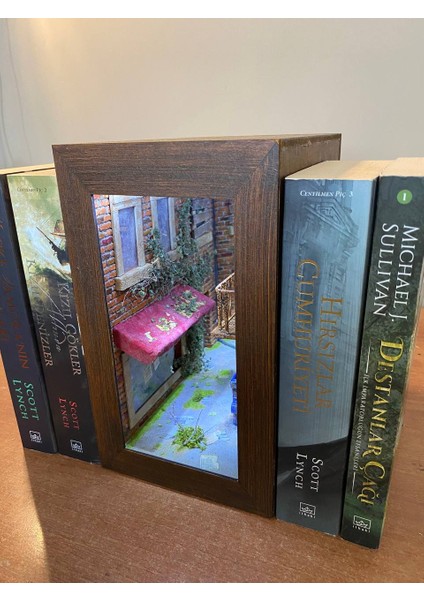 The Last Of Us Book Nook -Tlou Book Nook ve Kütüphane Süsü