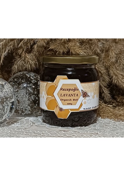 Organik Köy Lavanta Balı Doğal Katkısız 500 gr